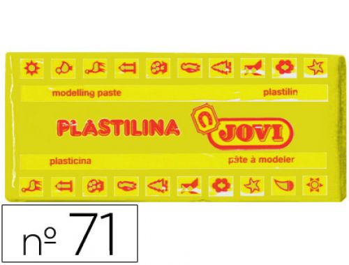Plasticina jovi 71 150 gr amarelo escuro , Jovi , 22142 , 8412027007108
